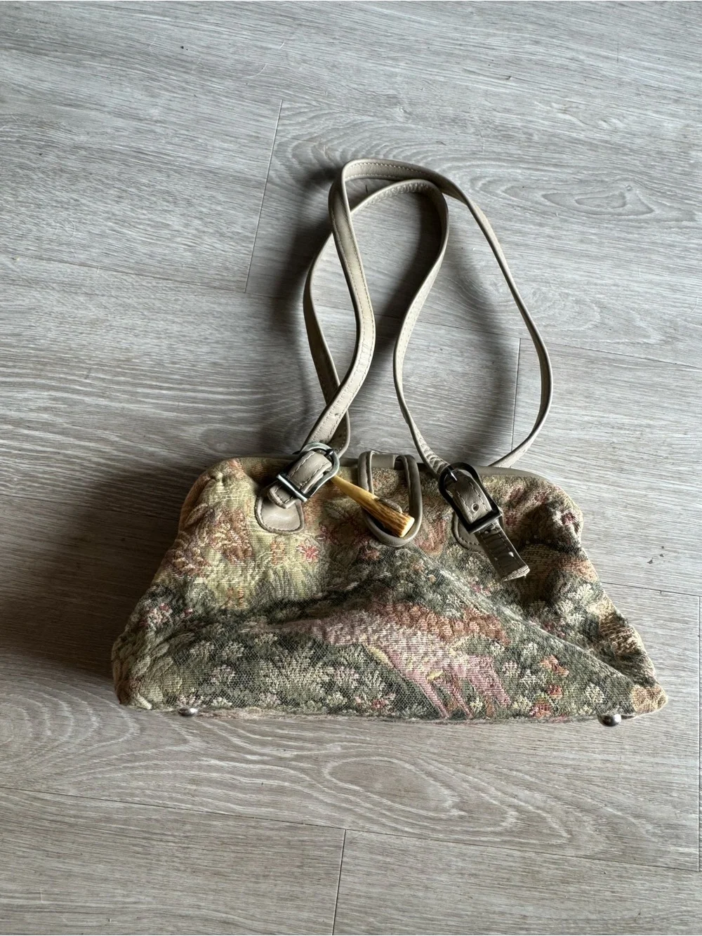Vintage tapestry purse